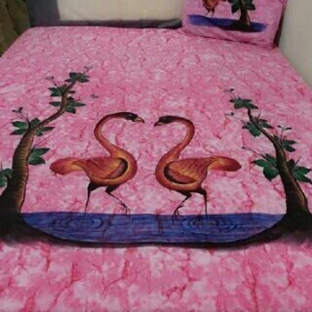 

Sprei lukis bebek