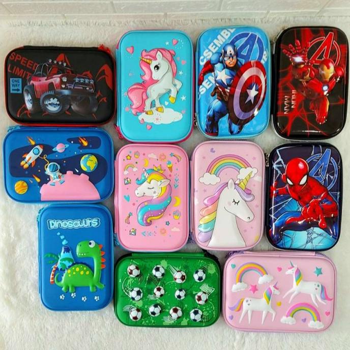 

Office & Stationery | Alat Tulis | Tempat Pensil Karakter Lucu Anak Laki Laki/Perempuan | Best Seller