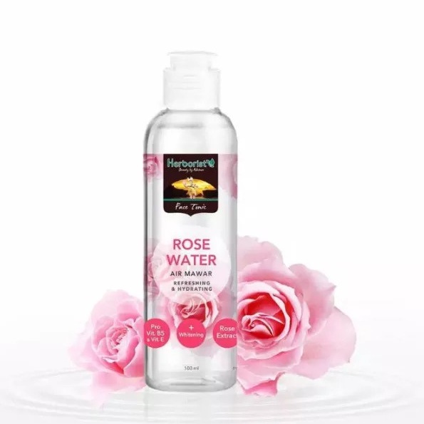 HERBORIST Face Tonic Rose Water 100ml | Air Mawar BY AILIN