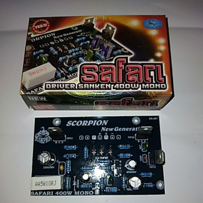 kitdriver safari 400watt mono