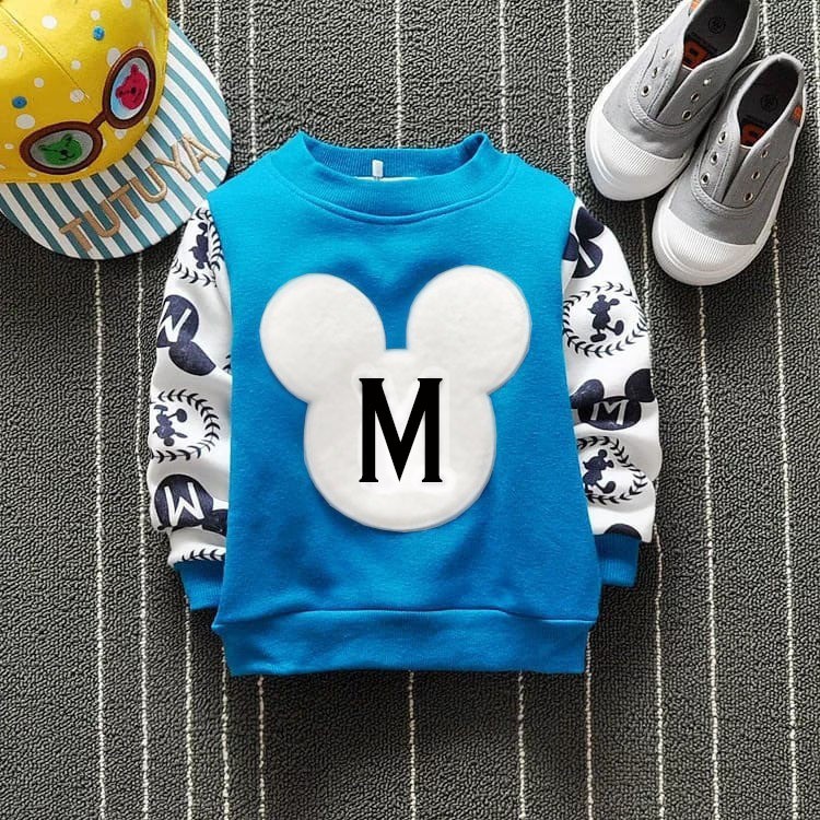 KALILA - LITTLE M Sweater Baju Anak Perempuan Atau Baju Anak Laki Laki/ Bahan Fleece