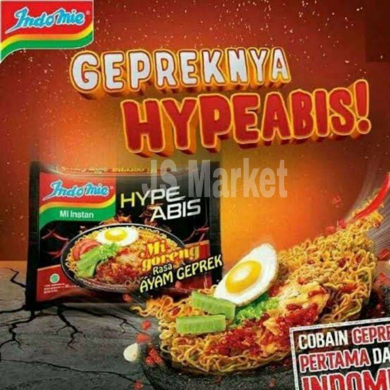 

INDOMIE GORENG HYPE ABIS AYAM GEPREK (3PCS)