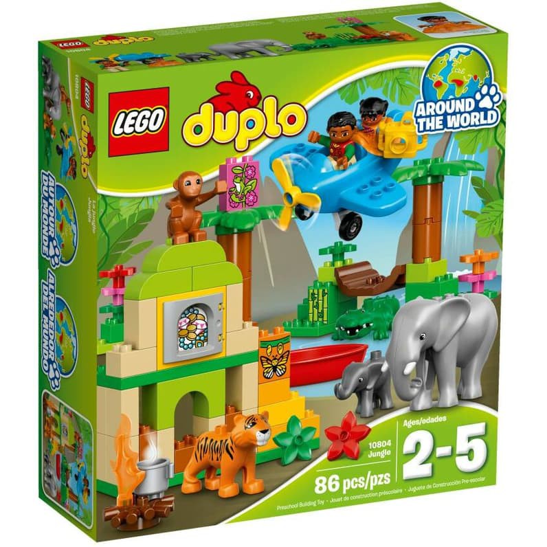 lego duplo jungle 10804
