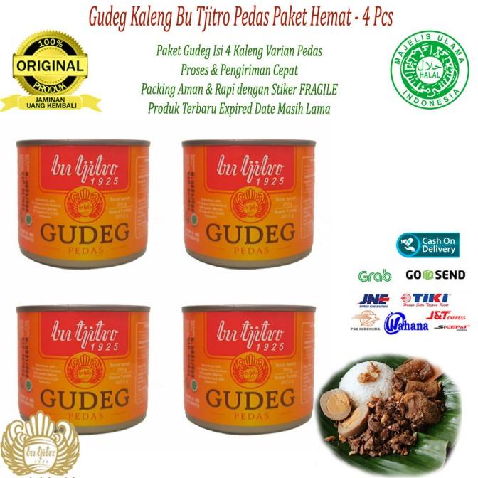 

Gudeg Kaleng Pedas Paket Hemat