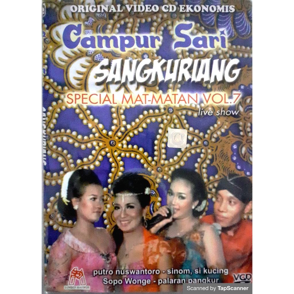 Campur Sari Sangkuriang Special Mat Matan Vol.7 | VCD Original