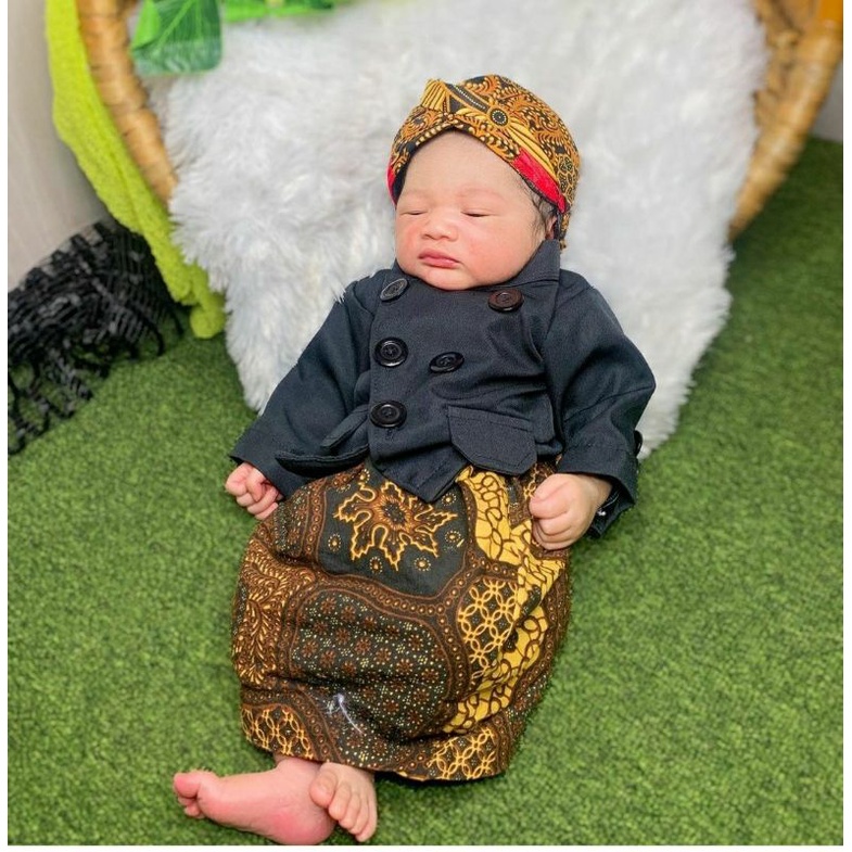Set Beskap Anak Setelan Beskap Anak Beskap Bayi Baju Adat Anak Beskap Anak
