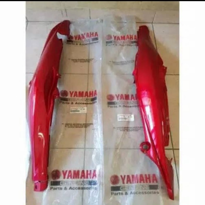 COVER BODY BELAKANG YAMAHA JUPITER Z BURHAN KANAN KIRI MERAH ORI YGP