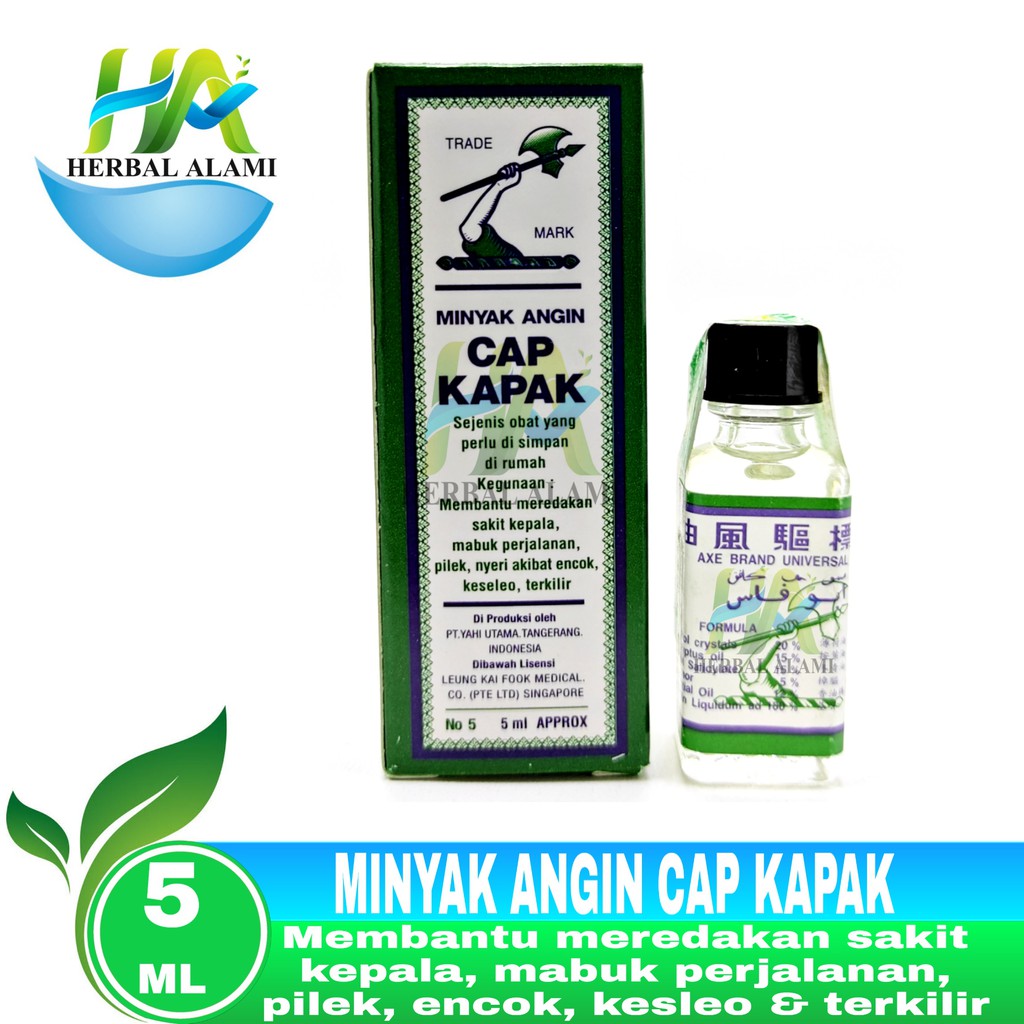 Minyak Angin Cap Kapak 5 ml