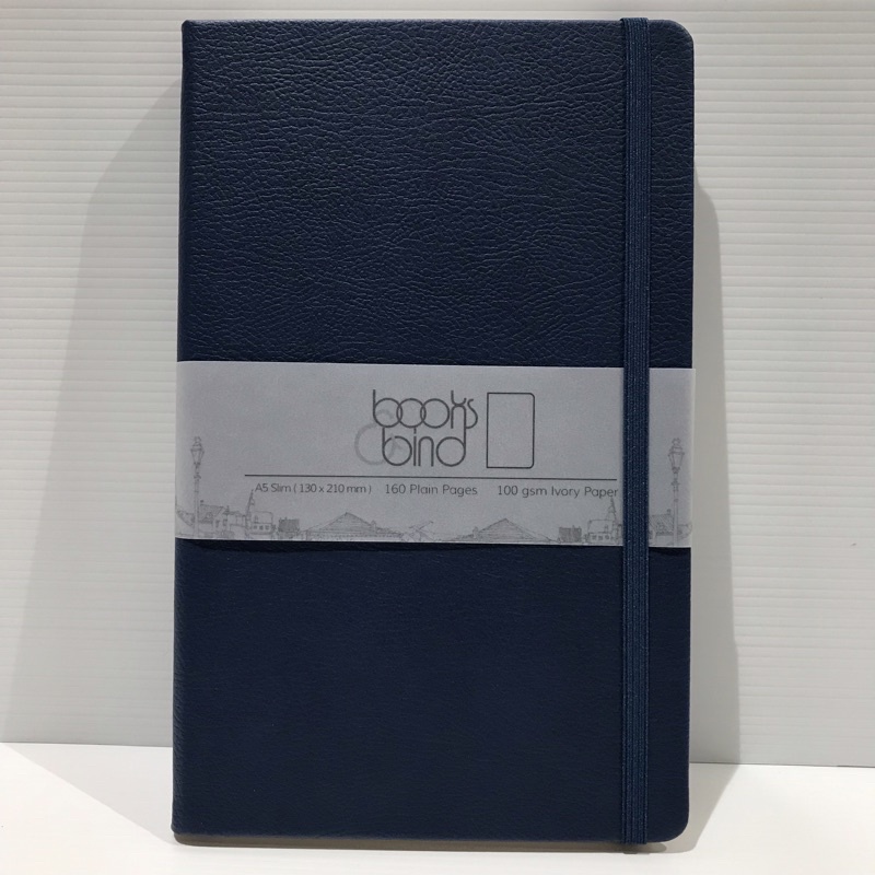

BSD - BOOKS&BIND NB SIMPLE HC A5-SLIM NAVY