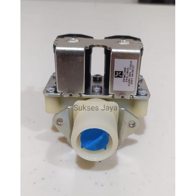 Solenoid Water Inlet Valve 2 Inlet Mesin Cuci LG Front Loading - Selenoid Mesin Cuci Skun Lurus