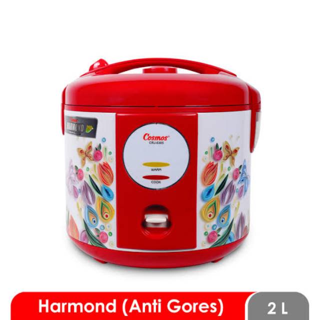 Rice Cooker Magic Com Cosmos CRJ 6305 Harmond Anti Gores Original Baru dan Bergaransi Resmi