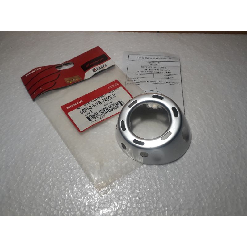 08F53-KVB-740SLV End Muffler Knalpot Honda Vario 125 150 PCX CBU ORIGINAL