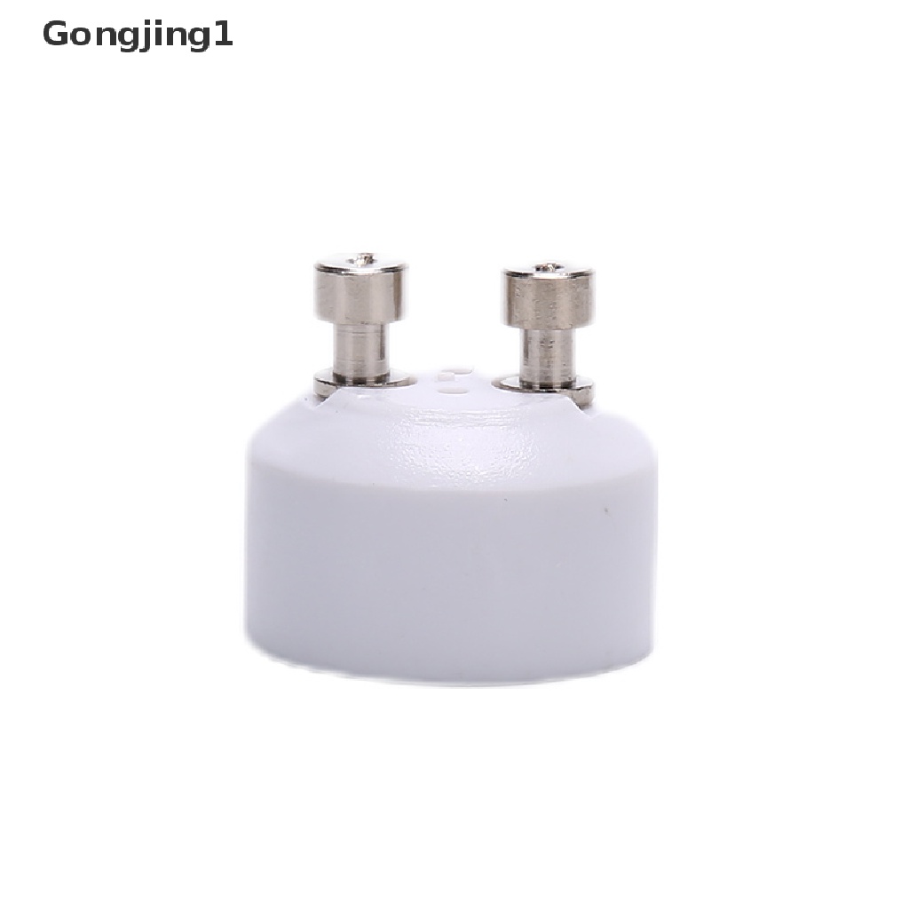 Gongjing1 GU10 Ke MR16 Adapter Konverter Socket Dasar Lampu Halogen