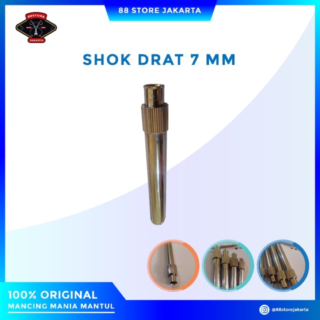 88storejakarta Shock drat 7mm sambungan joran