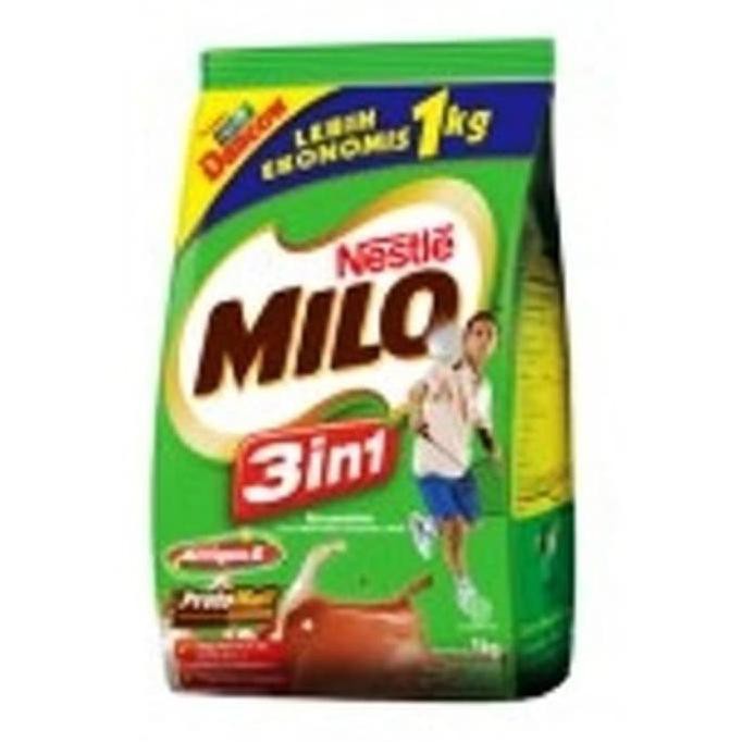 

Toko-Susu-Olahan- Milo 3 In 1 1Kg -Sehat-Steril.