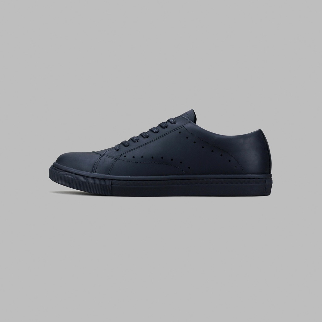 ARTAP - Sepatu Sneakers Kulit Asli - Alordi CH Full Black