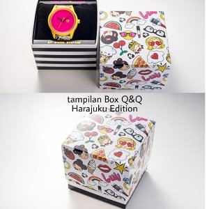 Dijual JAM TANGAN WANITA Q Q QNQ QQ ORIGINAL SMILE SOLAR HARAJUKU 02 Murah