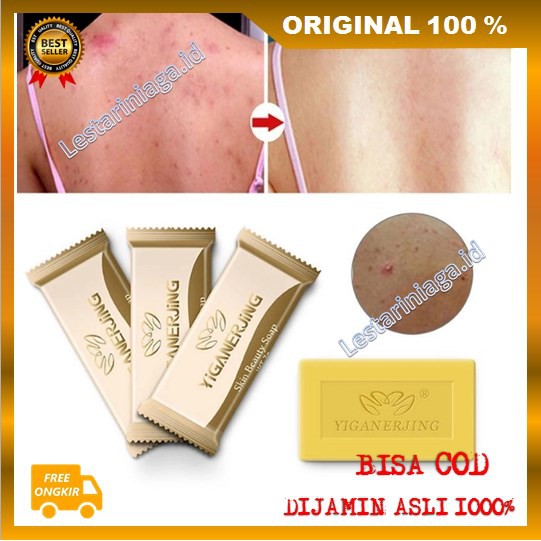 [BISA COD] Yiganerjing Sabun Anti Jamur Eksim Penghilang Jenis Penyakit Kulit Ampuh 100% ASLI