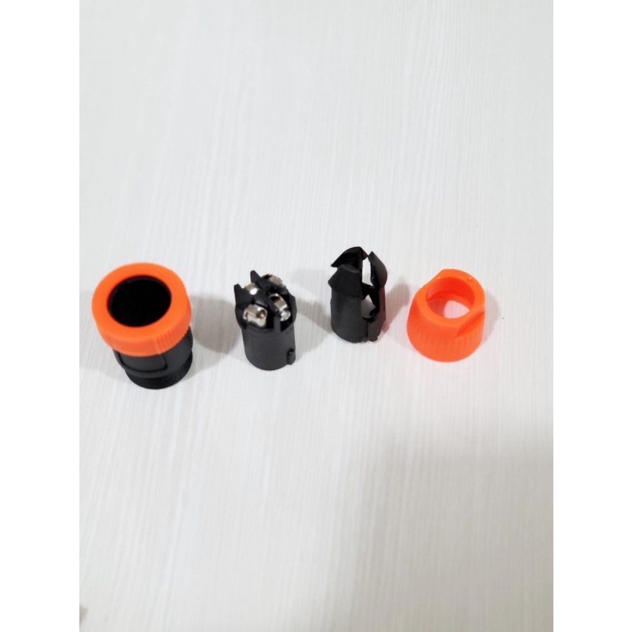 Jack Spikon ORANGE male biru original Jec Jeck Jek Speakon speaker