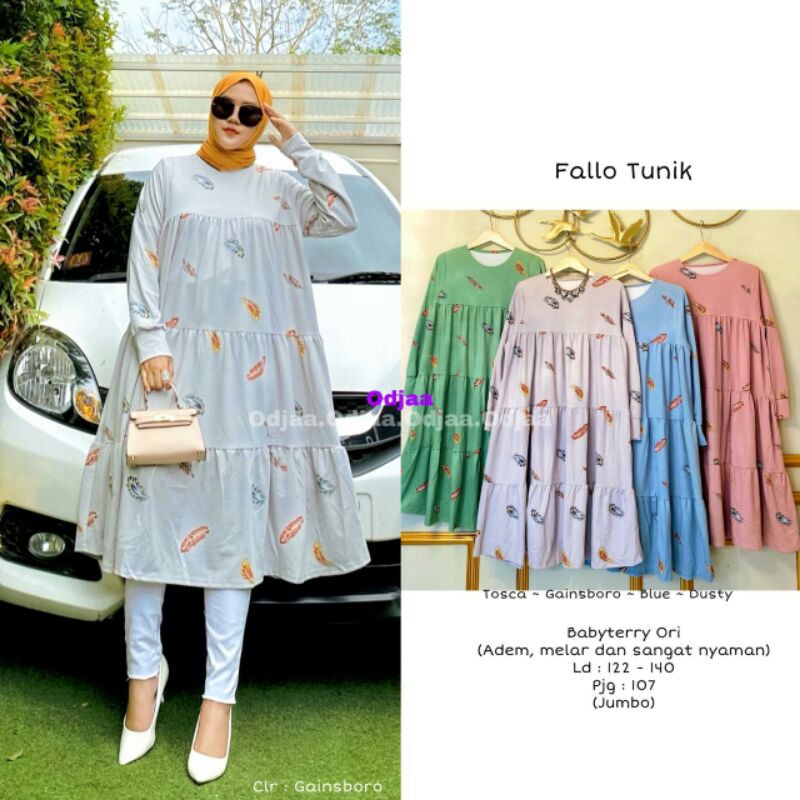 Tunik Jumbo LD 122 - 140 cm Fallo Tunic