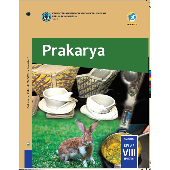 Buku K13 Prakarya Smp Kelas 8 Semester 1 Revisi 2017 Shopee Indonesia