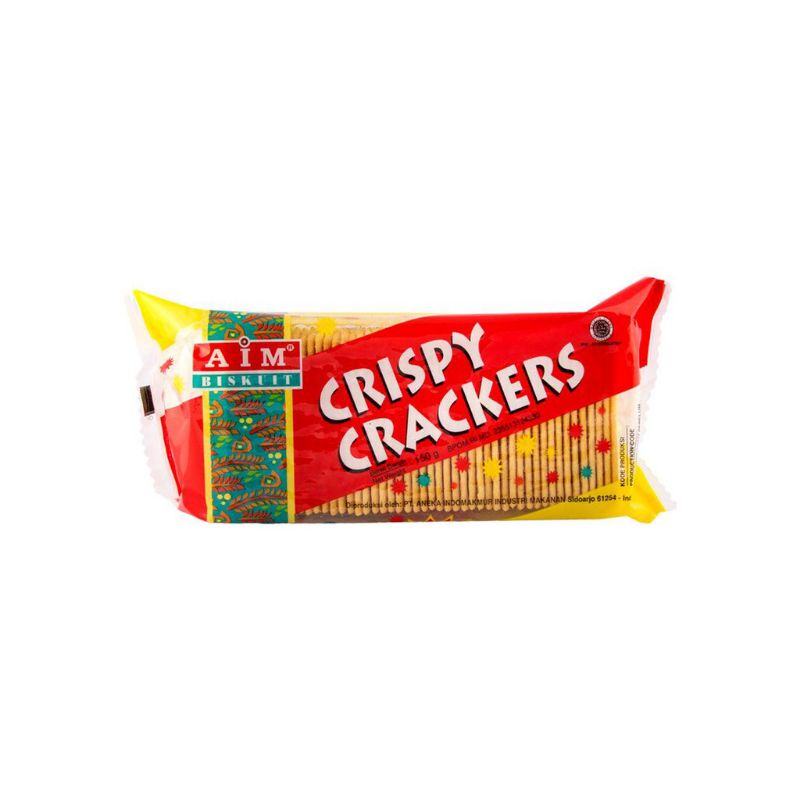 

AIM BISKUIT CRISPY CRACKERS 150GR