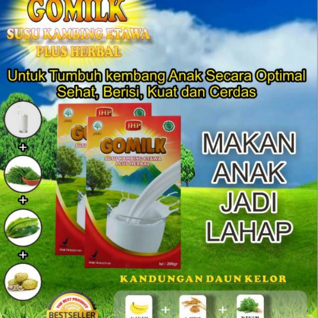 

Susu Kambing Etawa Gomilk Herbal