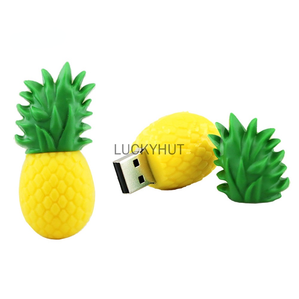 Flashdisk Usb 64GB 128gb 1TB 2TB 1GB 8GB 16GB 32GB 64GB Bentuk Kartun Buah Nanas Lucu
