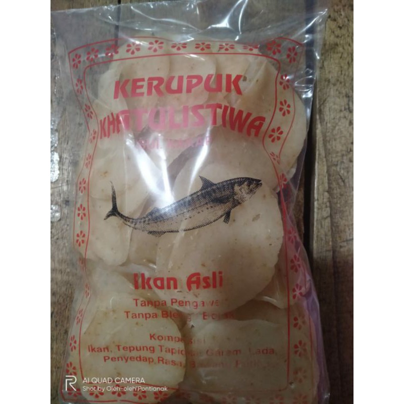 

kerupuk ikan belida khas pontianak