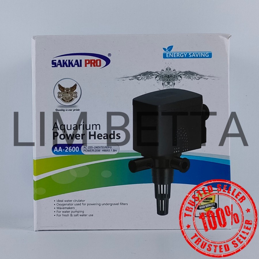 POMPA AQUARIUM SAKKAI PRO 1200 / 1600 / 1800 / 2600 / POWER HEAD