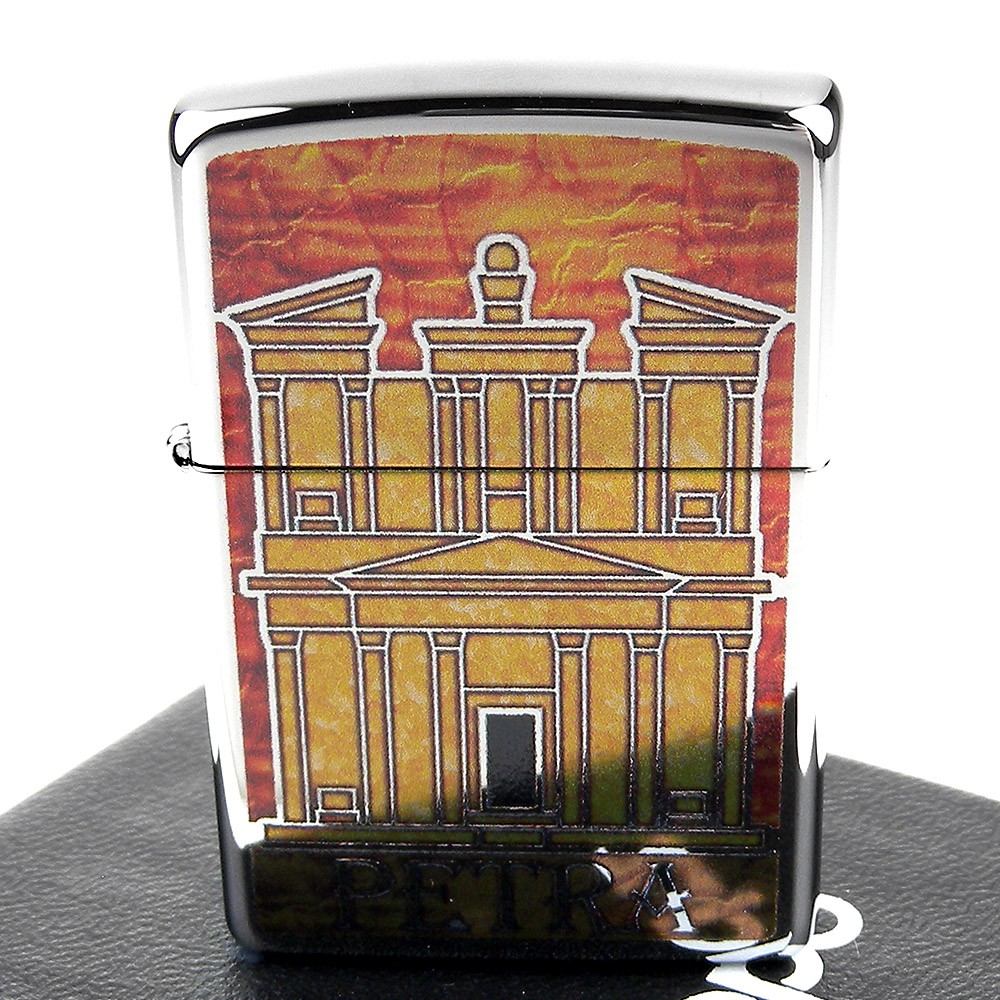 Zippo Original USA 29825 Petra Jordan - Stok Lengkap & Resmi
