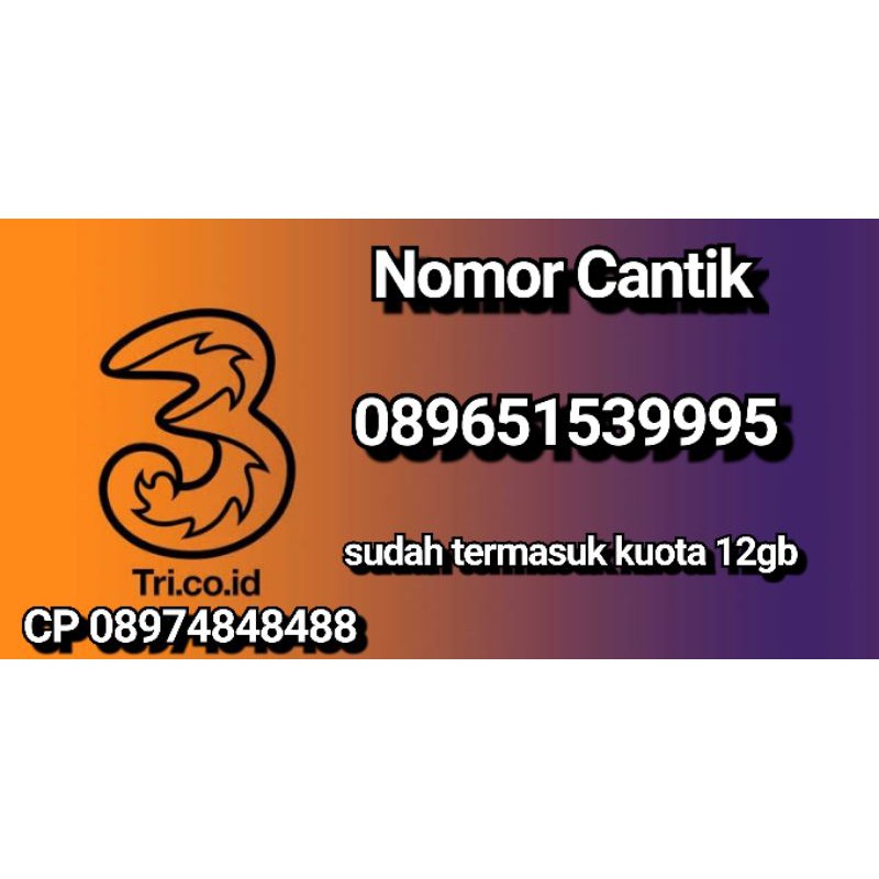 Nomor Cantik Tri