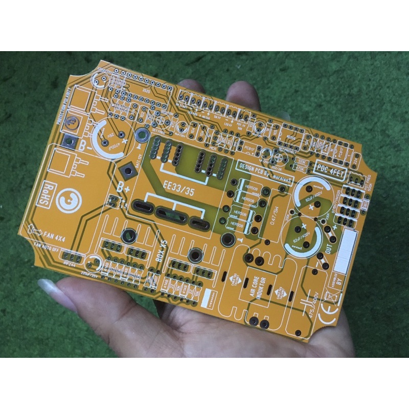 PCB PDC DOUBLE LAYER 4 MOSFET 4 FET 4FET BOX X5
