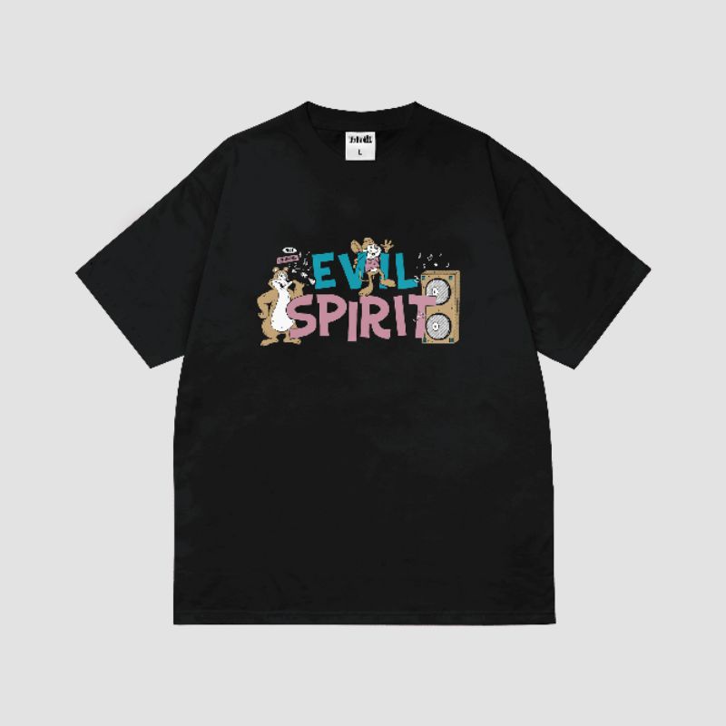 EVILSPIRIT KAOS - MUSIC BLACK UNISEX