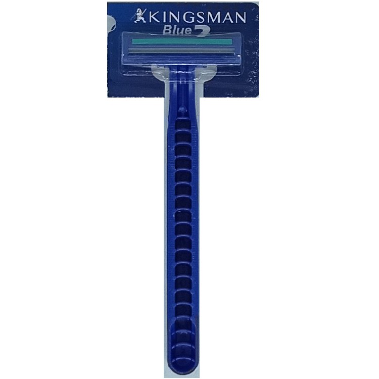 Grosir Silet Cukuran Jenggot Murah Pisau alat Cukur kumis Kingsman Razor Shaver 2 Blade -1 pack