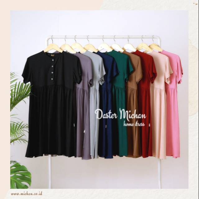 HOME DRESS DAILY WEAR DASTER MICHAN KATUN RAYON ADEM