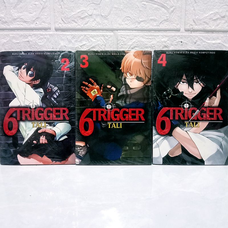 Komik 6 Trigger Vol  2,3,4 by TALI | SEGEL