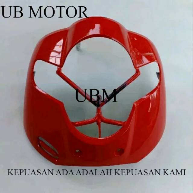Tameng kap body depan lampu Scoopy new 2018