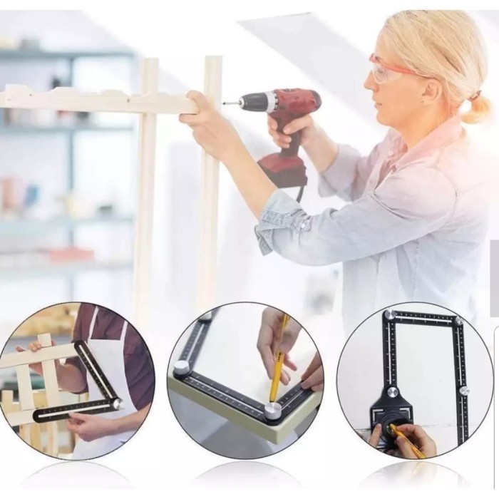 

Unik Penggaris 6 Lipat Adjustable Untuk Melubangi Keramik Barang Unik Terlaris