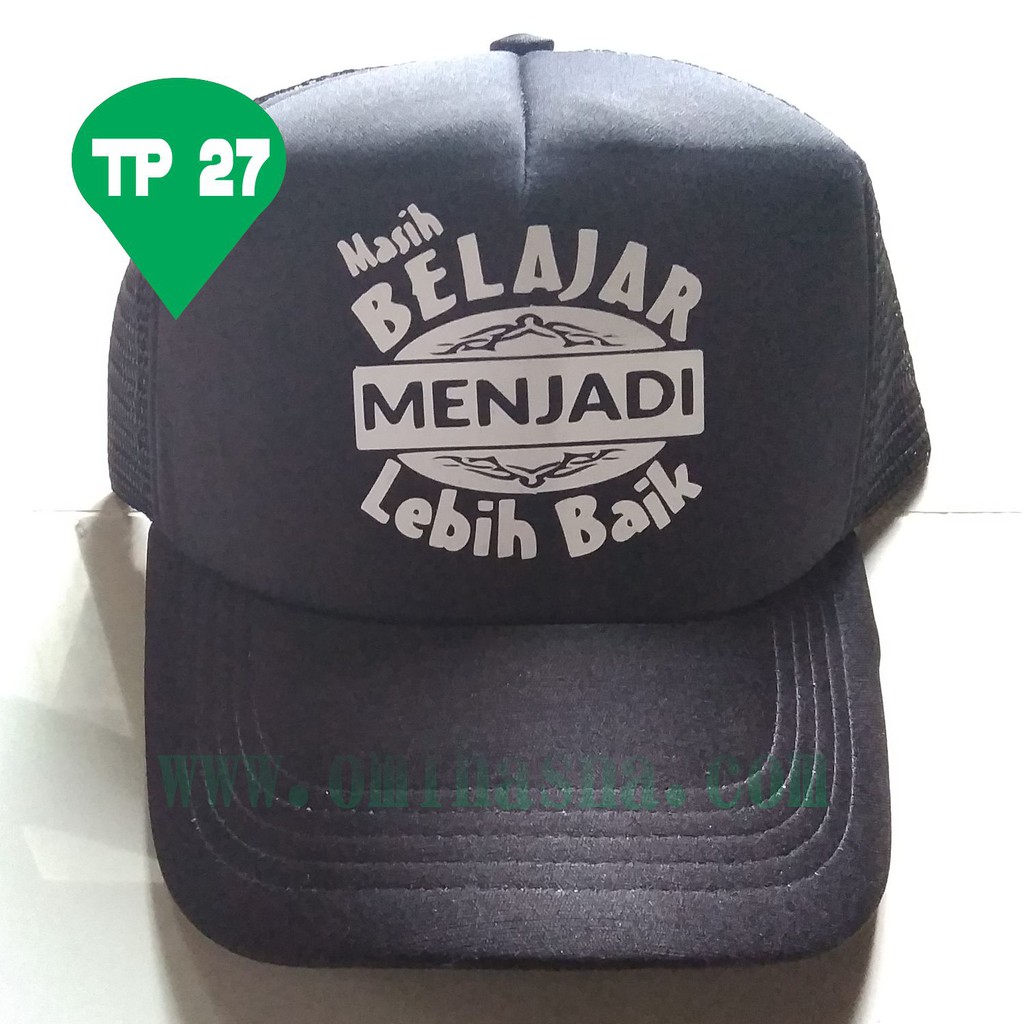 Topi Custom | masih belajar