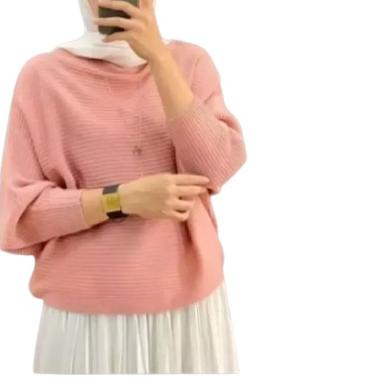 ✹ SWEATER RAJUT BATWING/ RAJUT BLOUSE BATWING/BLUSE WANITA RAJUT BATWING/ATASAN WANITA/BAJU KELELAWA