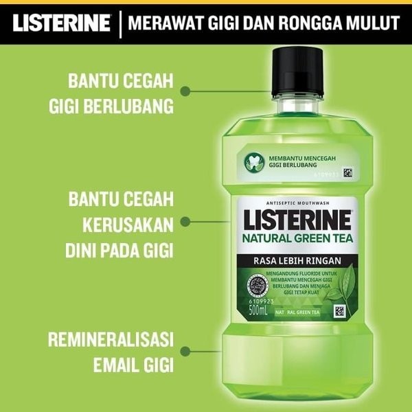 Listerine Greentea 500 Ml Twin Pack