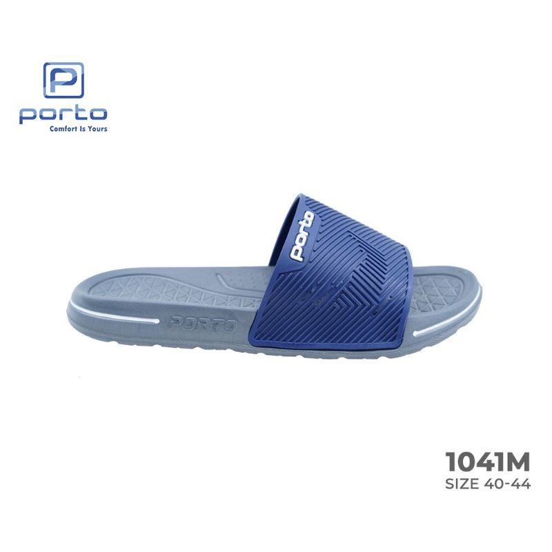 gos PORTO 1041M Sandal Pria Slip On Casual Karet Porto Man Terbaru