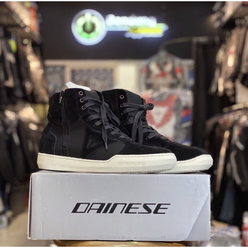 Sepatu motor boot Dainese Metropolis Shoes Suede leather