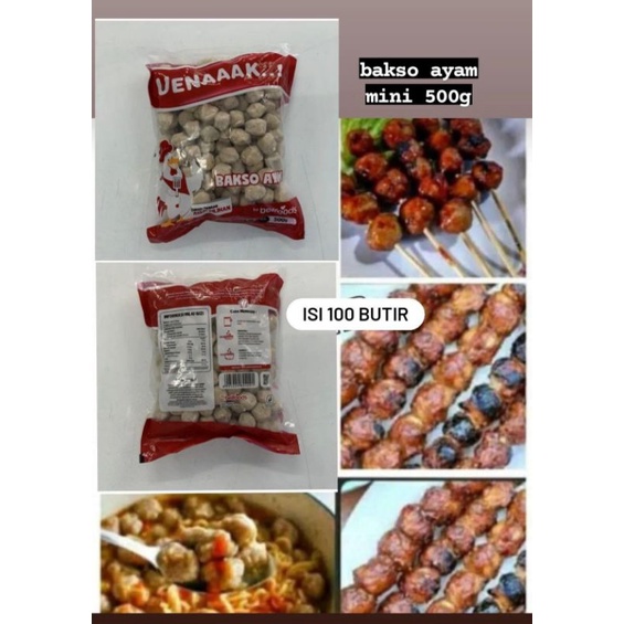 

Belfoods Uenaaak Baso Ayam 500g