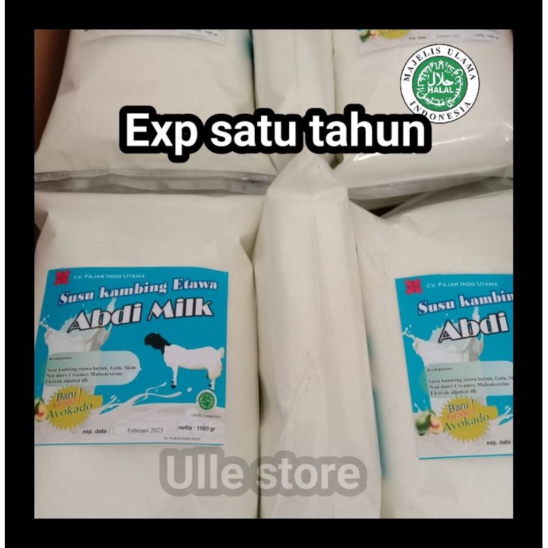 

Susu kambing etawa abdi milk grade 1 - Rasa Avocado