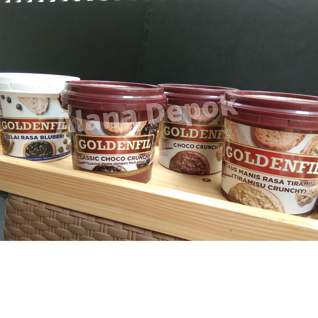 

GOLDENFIL - Selai Crunchy ukuran 1kg