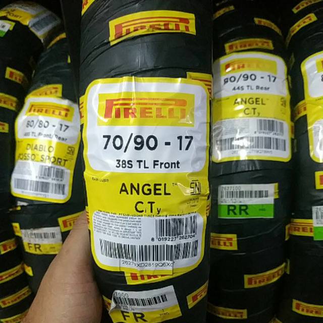 Pirelli Angel City Tubeless UK 70/90- 17 F
