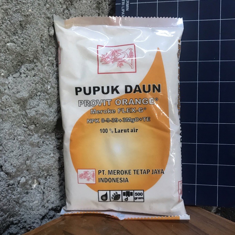 pupuk daun provit orange 500gr