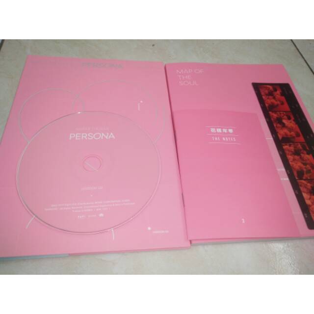 ALBUM BTS PERSONA MAP OF THE SOUL